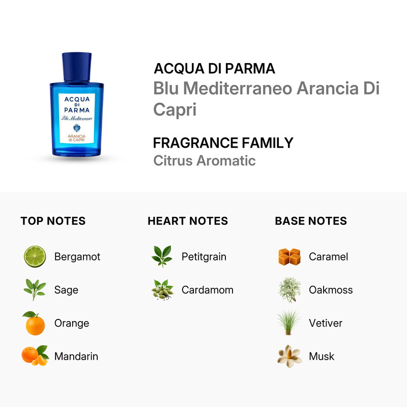 Acqua Di Parma Men's Blu Mediterraneo Arancia Di Capri EDT Spray