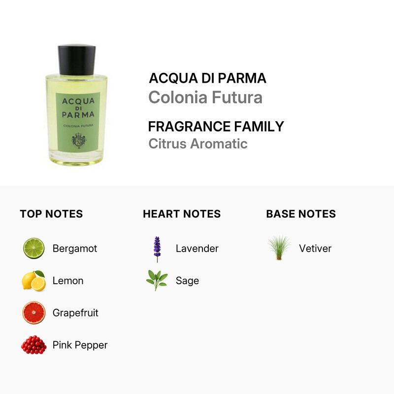 Acqua Di Parma Men's Colonia Futura EDC Spray 6 oz (178 ml