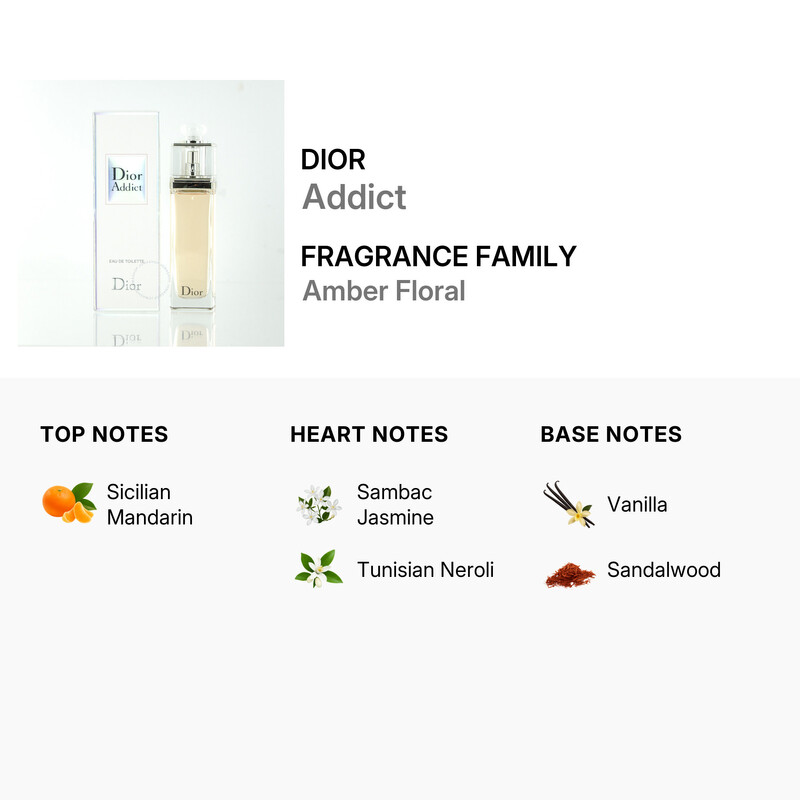 Dior Addict / Christian Dior EDT Spray 1.7 oz (50 ml) (w