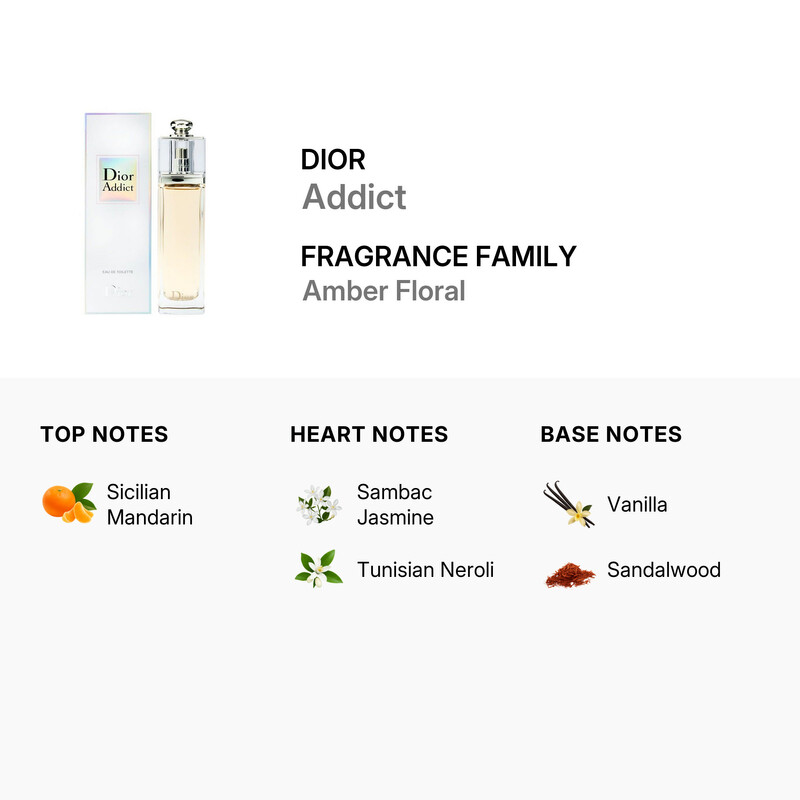 Dior Addict / Christian Dior EDT Spray 3.4 oz (100 ml) (w