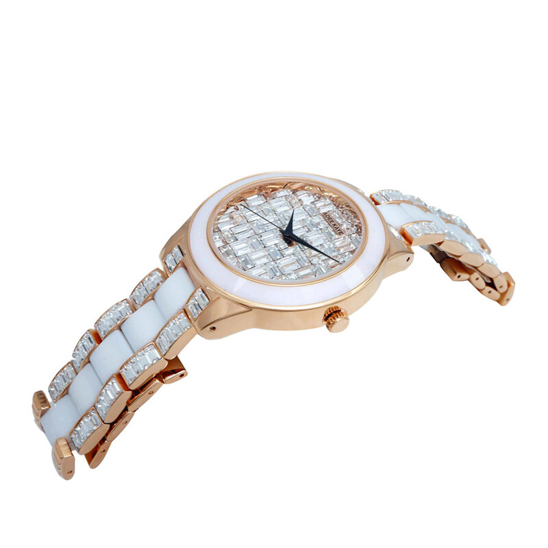 Adee Kaye Venice Quartz Rose Gold Dial Unisex Watch AKJ8788  display picture 3