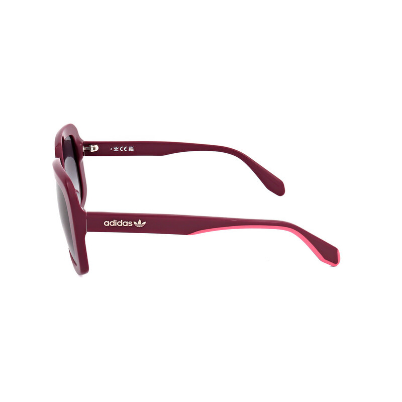 Adidas Ladies Purple Rectangular Sunglasses OR0065-1 889214329943