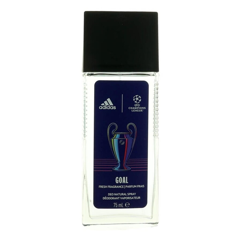Adidas Men's Uefa Champions League Goal Deodorant Body Spray Spray 2.5 oz Fragrances 3616305268129