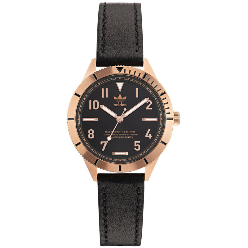 Adidas Originals Fashion Edition Three Small Black Dial Unisex