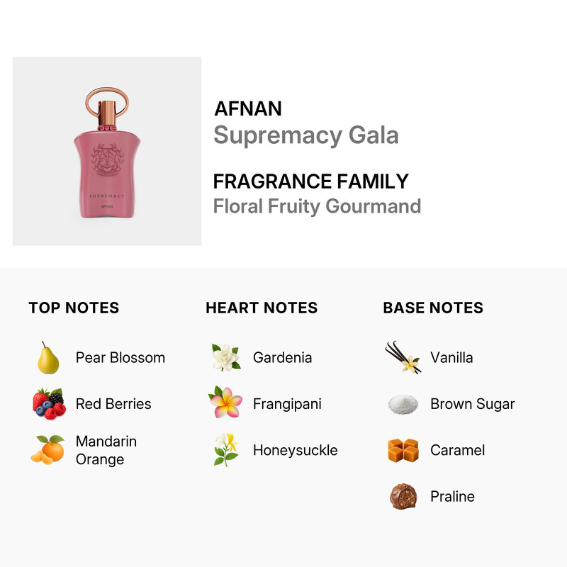 Afnan Ladies Supremacy Gala EDP Spray 3 oz Fragrances