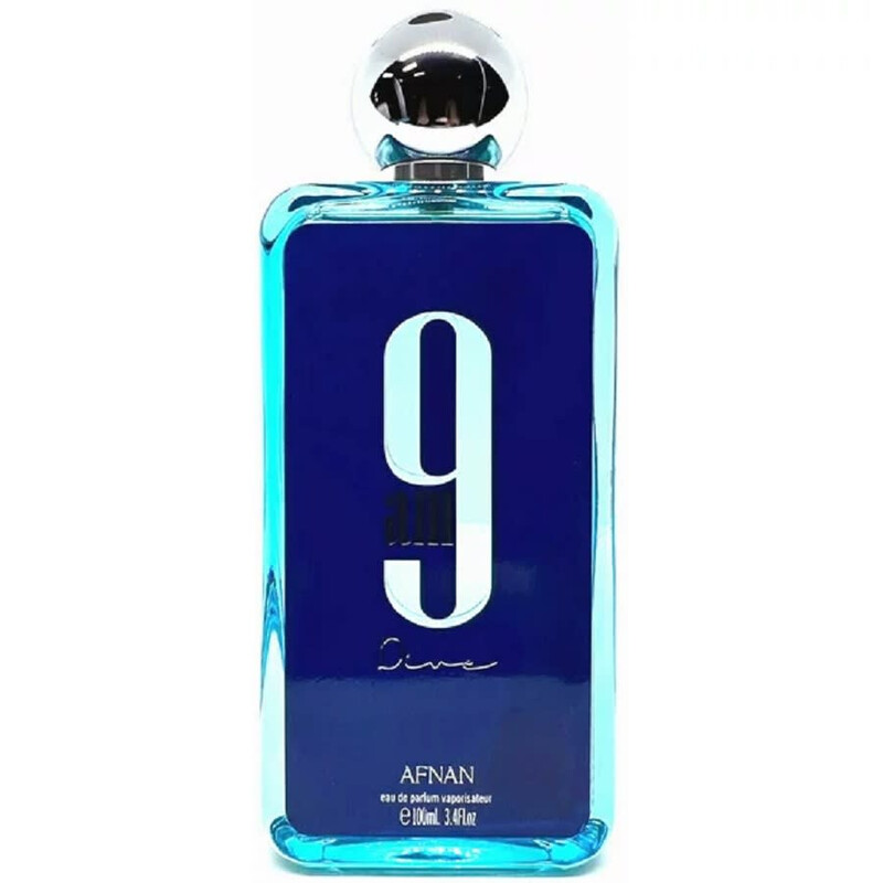 Afnan Men's 9AM Dive EDP Spray 3.4 oz (Tester) Fragrances 00000