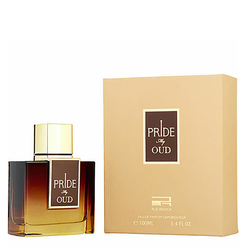 Afnan Men's Rue Broca Pride My Oud EDP Spray 3.4 oz Fragrances 6290171070474