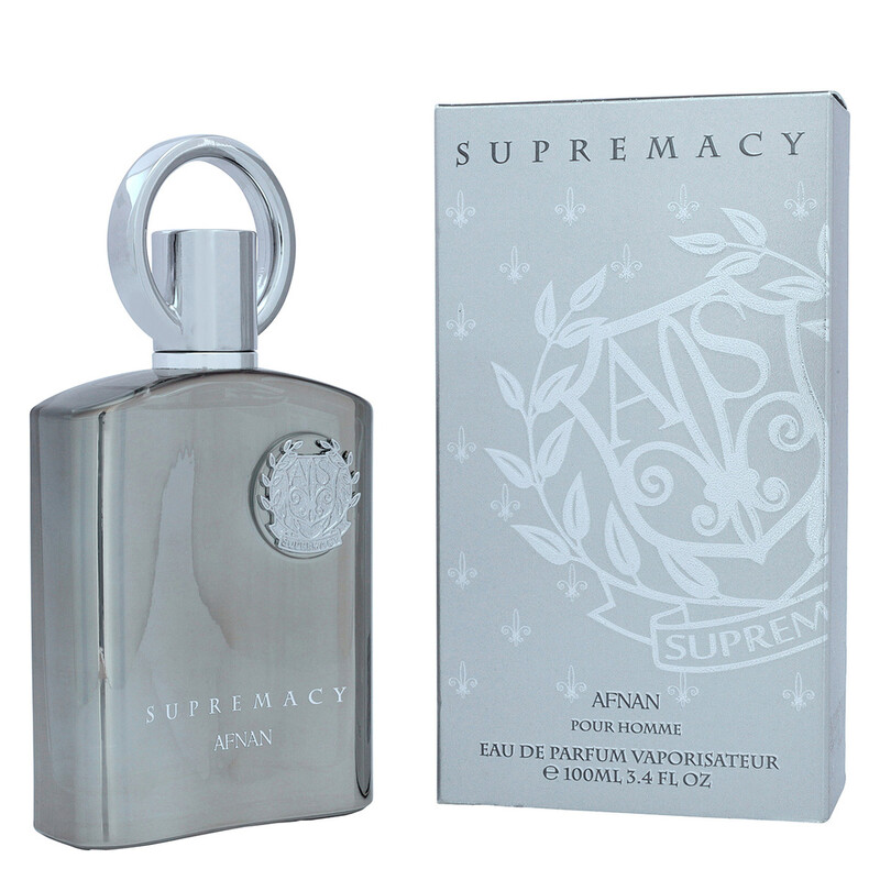 Afnan Men's Supremacy Silver EDP Spray 3.4 oz/100ML 6290171000976
