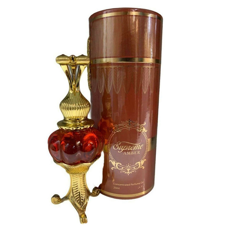 Afnan Supreme Amber Concentrated Perfume Oil 0.67 oz Fragrances
