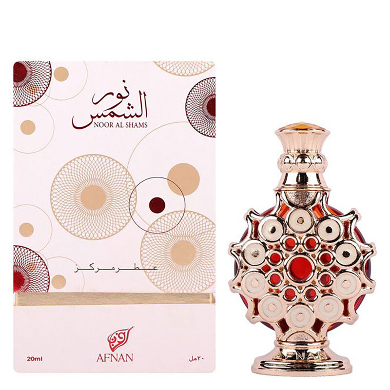 Afnan Unisex Noor Al Shams Concentrated Perfume Oil Perfume Oil 0.67 oz Fragrances 6290171070726
