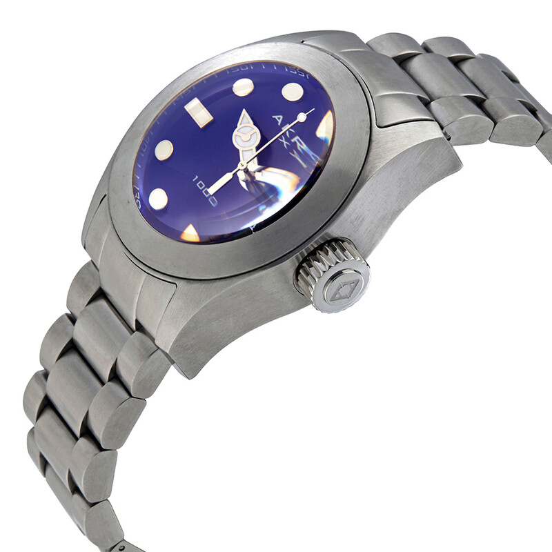 Akribos XXIV Blue Dial Stainless Steel Men display picture 1