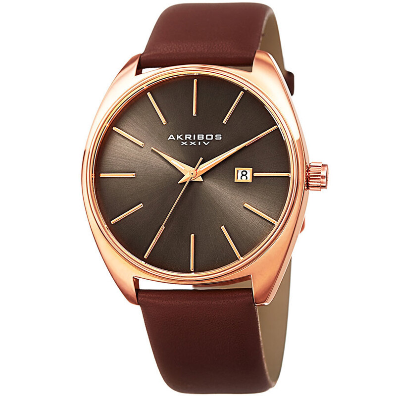 Akribos XXIV Element Quartz Grey Dial Men's Watch P50167