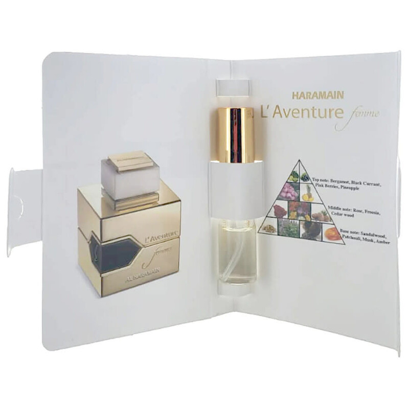 Al Haramain Ladies L'Aventure Femme EDP Spray 0.07 oz Fragrances
