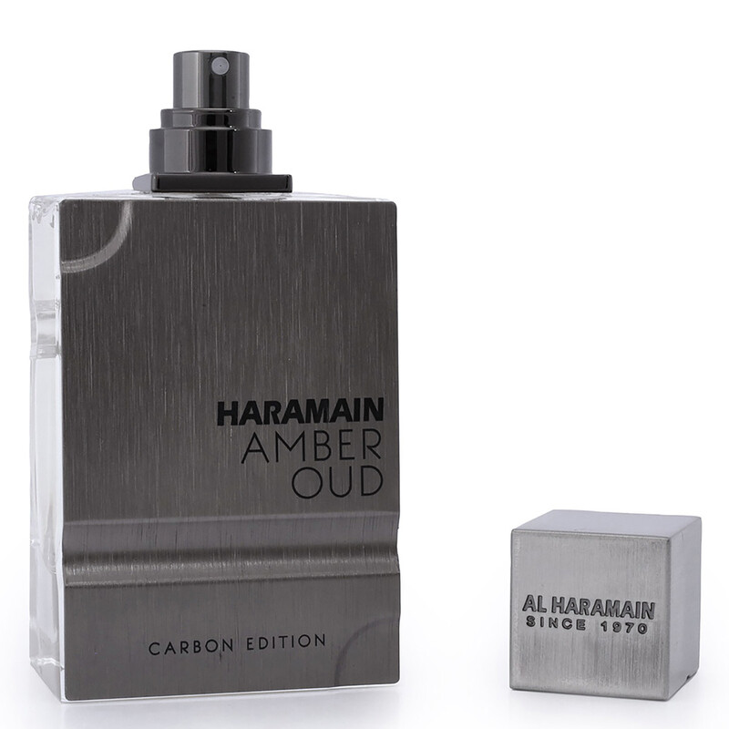 Al Haramain Men's Amber Oud Carbon EDP Spray 2 oz Fragrances 6291100130467