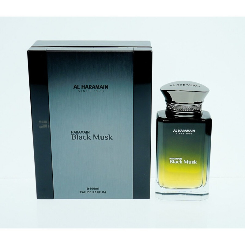 Al Haramain Men's Black Musk EDP Spray 3.4 oz Fragrances 6291100133437