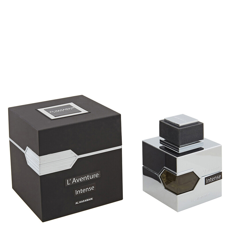 Al Haramain Men's L'Aventure Intense EDP Spray 3.4 oz Fragrances 6291100130597