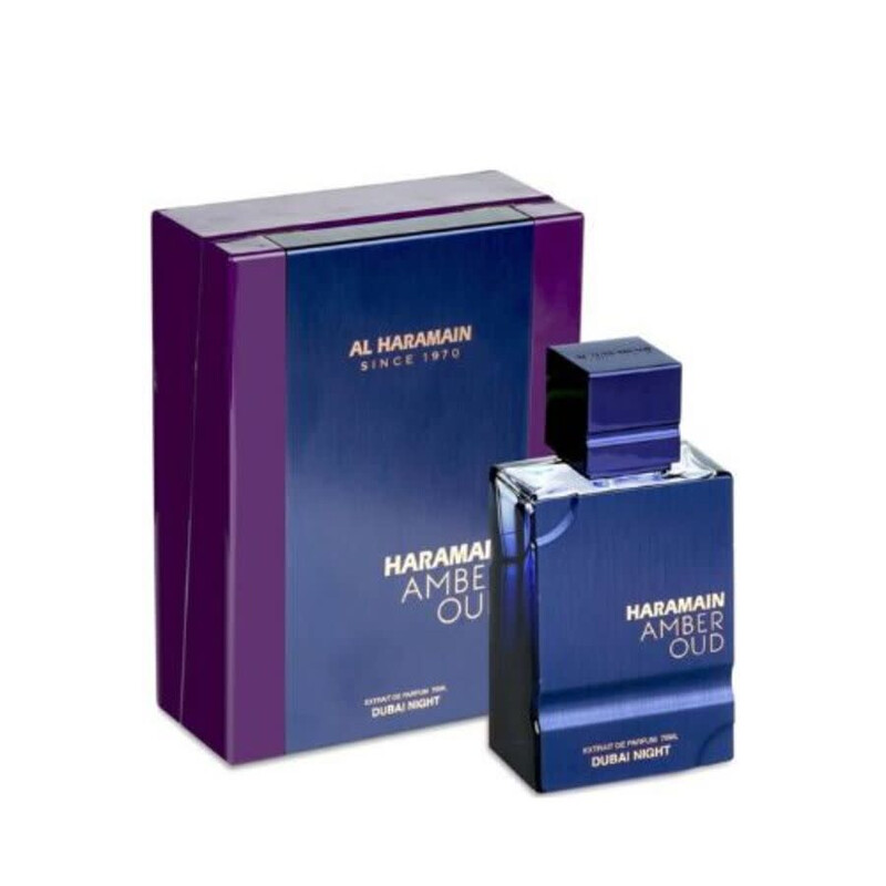 香水(男性用) AL HARAMAIN AMBER OUD DUBAI NIGHT Al Haramain Men's Amber Oud Dubai Night Extrait de Parfum Spray