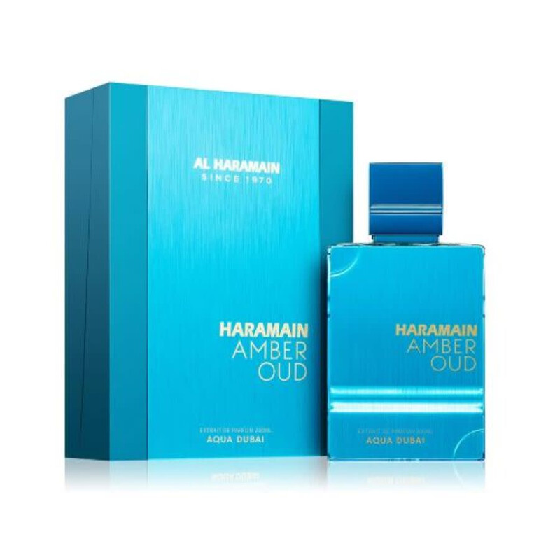 Al Haramain Unisex Amber Oud Aqua Dubai Extrait de Parfum 6.76 oz Fragrances 6291106817027