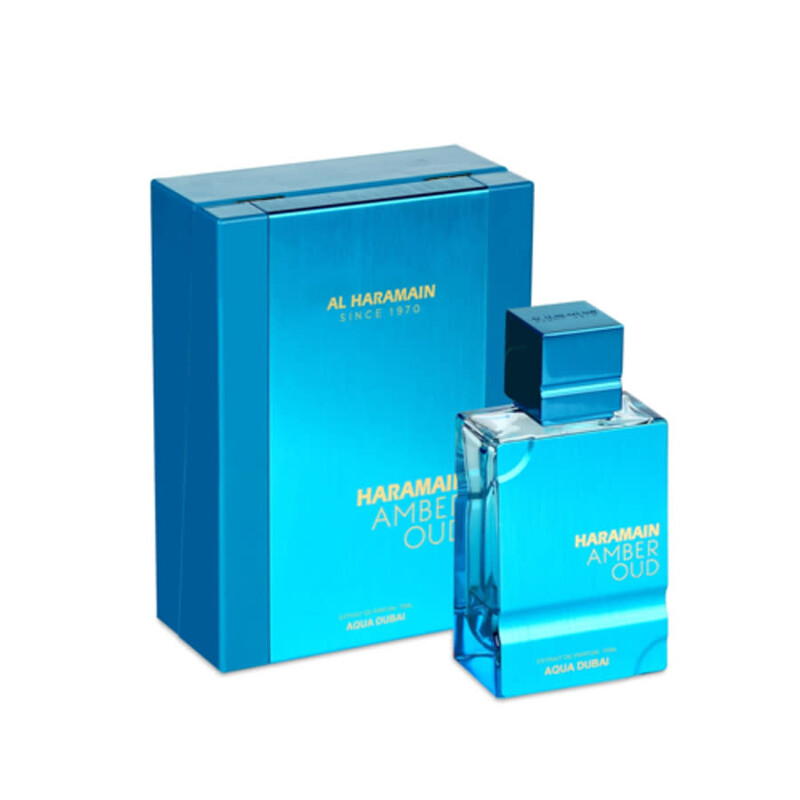 Al Haramain Unisex Amber Oud Aqua Dubai Extrait de Parfum Spray 3.38 oz Fragrances 6291106814873