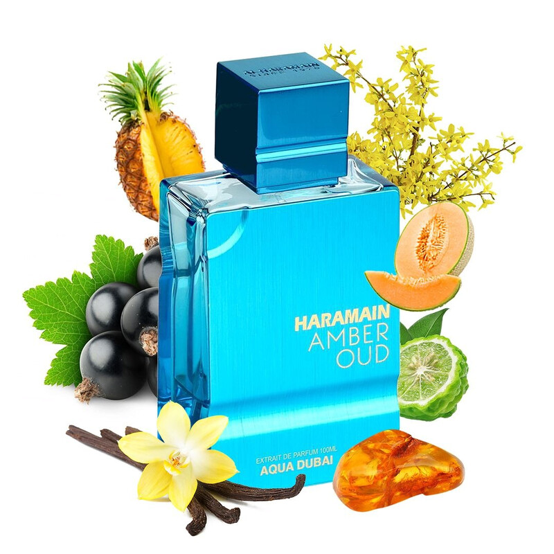 アルハラメインアンバー ウード アクアドバイ エキストレ EDP 75ml Al Haramain Unisex Amber Oud Aqua Dubai Extrait de Parfum Spray