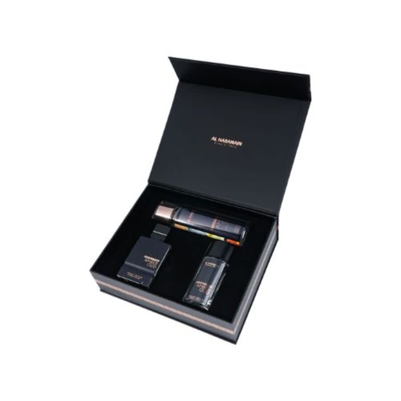 Al Haramain Unisex Amber Oud Private Edition Gift Set Fragrances