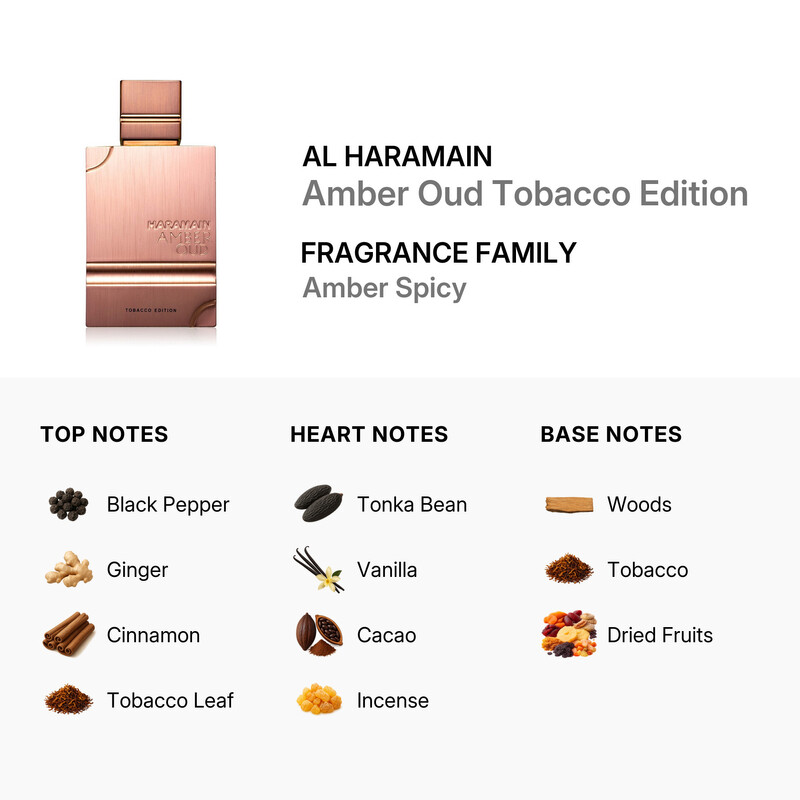 Al Haramain Unisex Amber Oud Tobacco Edition EDP Spray 3.4 oz