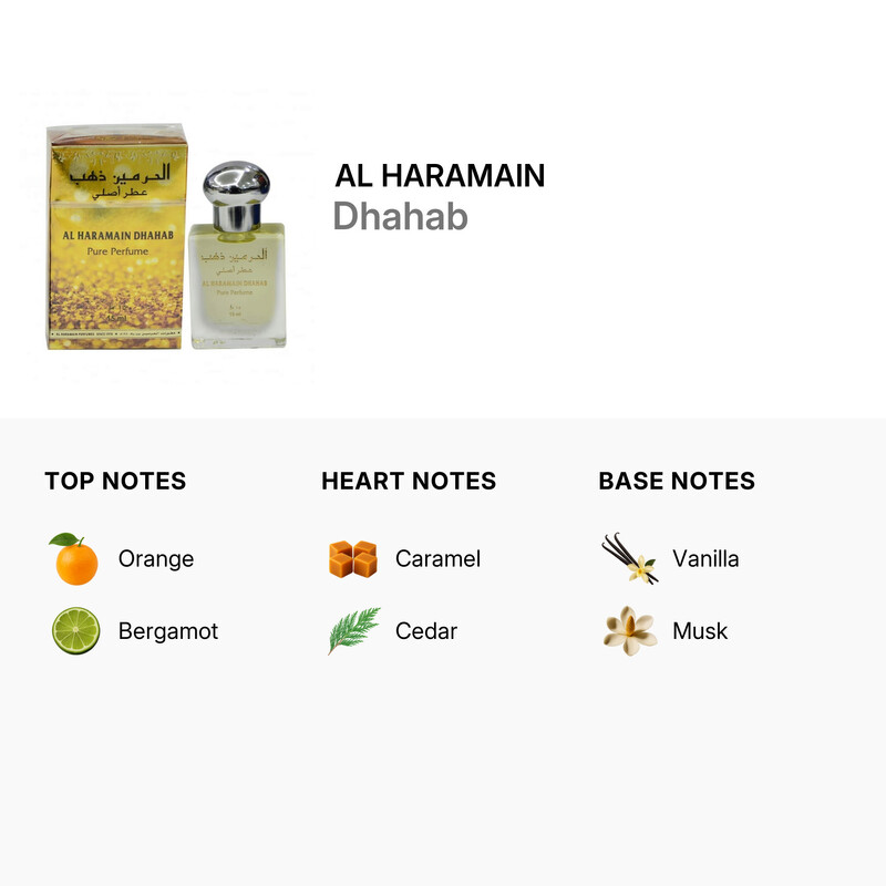 Al Haramain Unisex Dhahab Perfume Oil 0.5 oz Fragrances