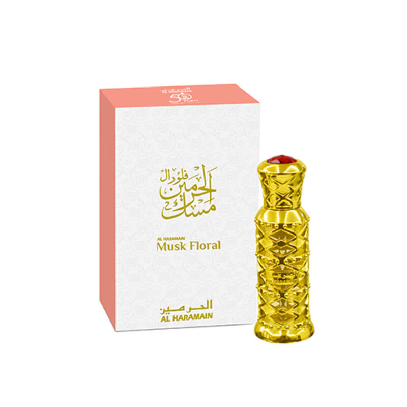 Al Haramain Unisex Musk Floral Perfume Oil 0.4 oz Fragrances