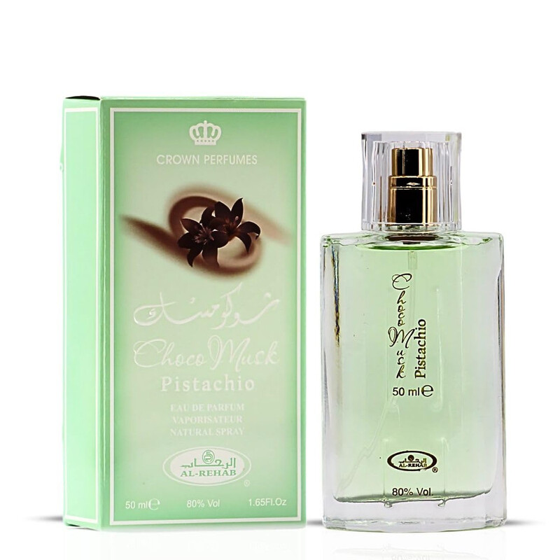 Al Rehab Unisex Choco Musk Pistachio EDP Spray 1.65 oz Fragrances 6291110116291