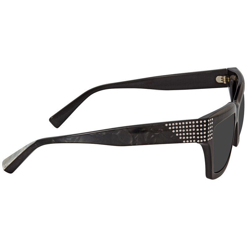 Alain Mikli Arlette Grey Geometric Ladies Sunglasses  display picture 3