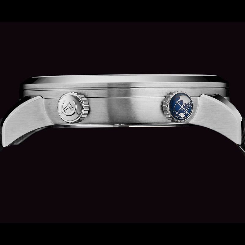 グラッパ　ALEXANDER PLATINUM Breitling Chronomat 28mm Ladies Watch Blue Mother Of Pearl