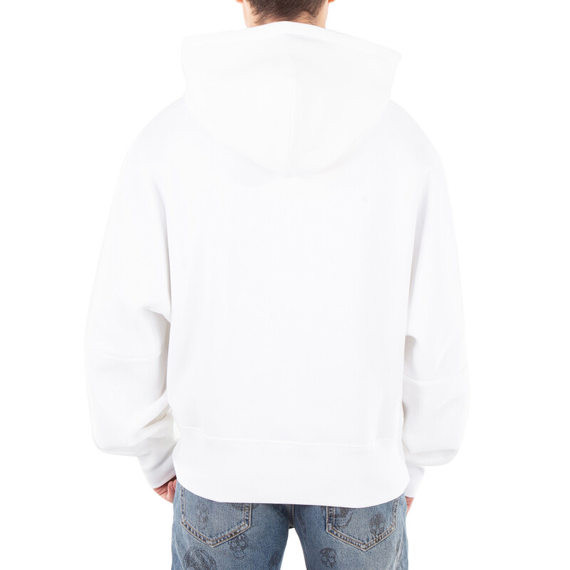 Alexander McQueen Men's Optical White Logo-Embroidered Cotton