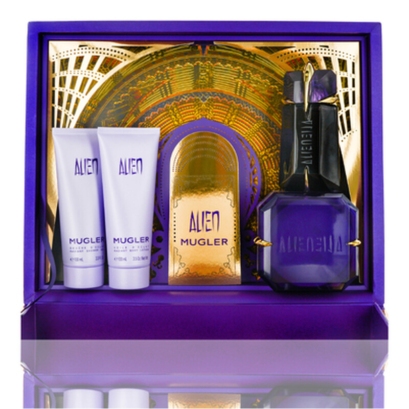 Thierry Mugler Alien / Thierry Mugler Golden Treasure Gift Set (w ...