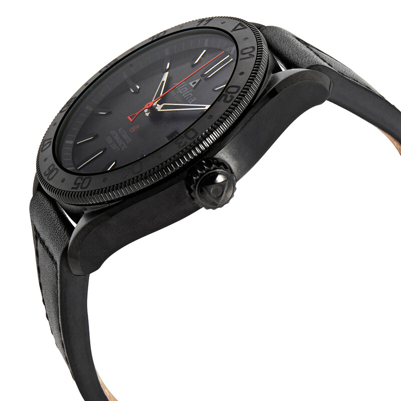 Alpina Alpiner 4 Shadow Line Automatic Matte Black Dial Men's