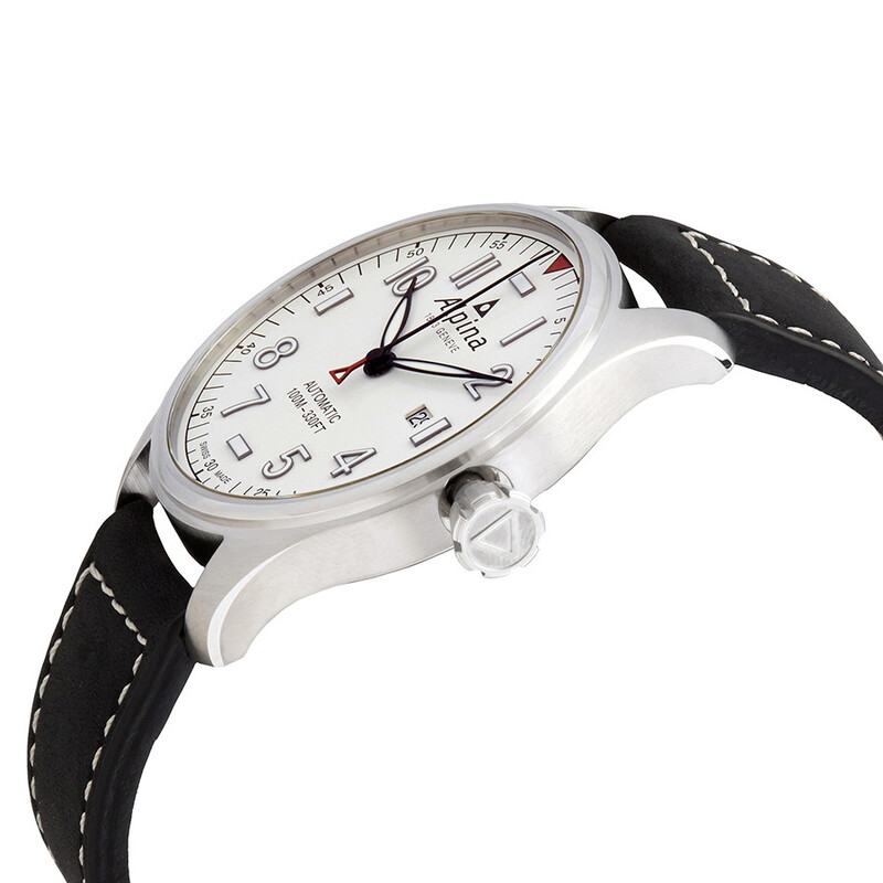 Alpina Startimer Pilot Automatic White Dial Men's Watch AL-525S4S6