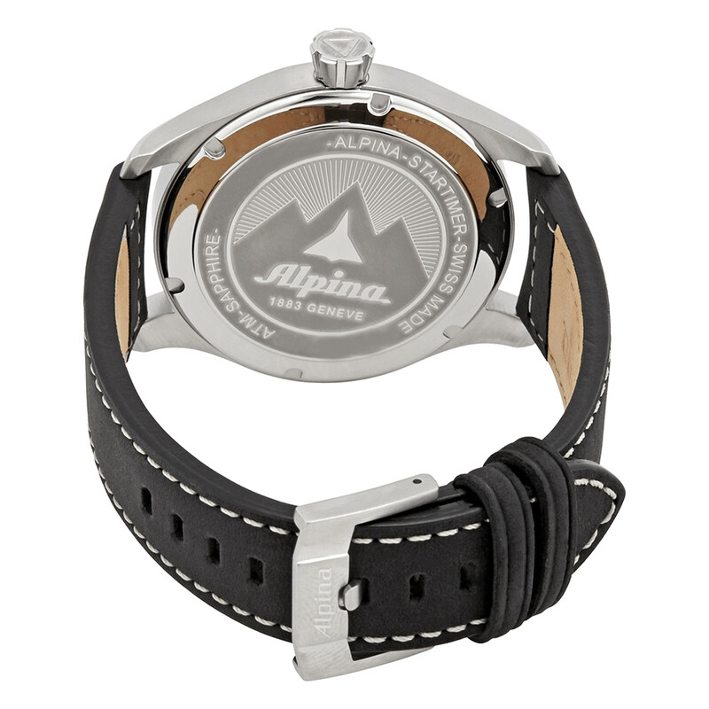 Alpina Startimer Pilot Automatic White Dial Men's Watch AL-525S4S6