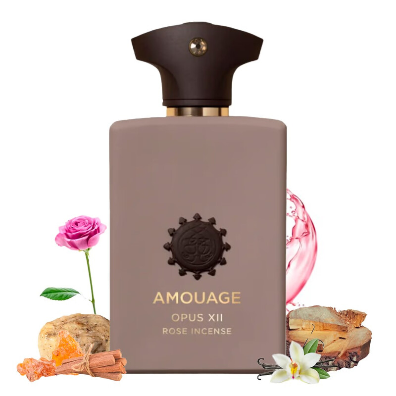 Amouage Unisex Opus XII Rose Incense EDP Spray 3.4 oz Fragrances