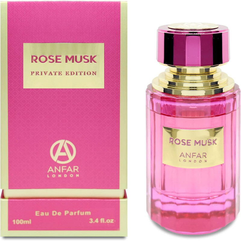 Anfar Ladies London Rose Musk EDP Spray 3.4 oz Fragrances 6292257588712