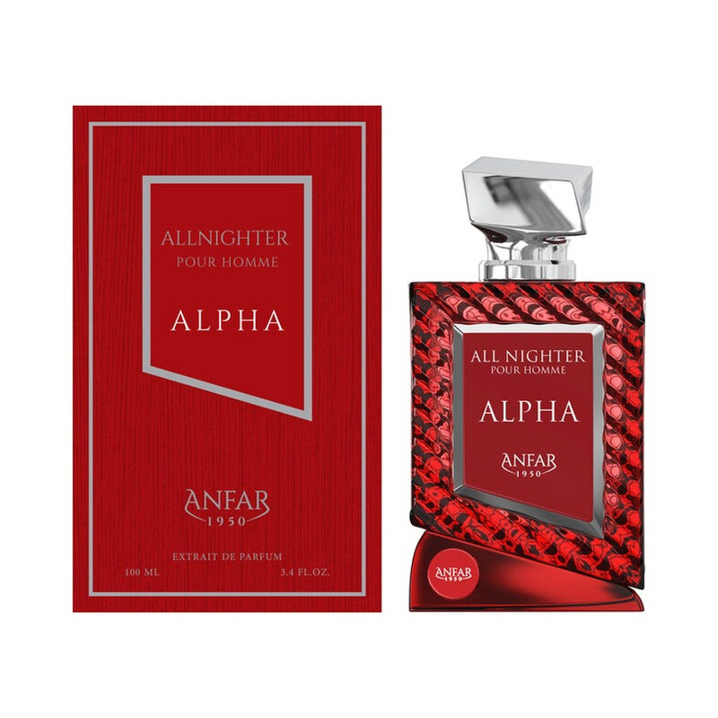 Anfar Men's All Nighter Alpha Extrait de Parfum Spray 3.4 oz Fragrances 6294022300833