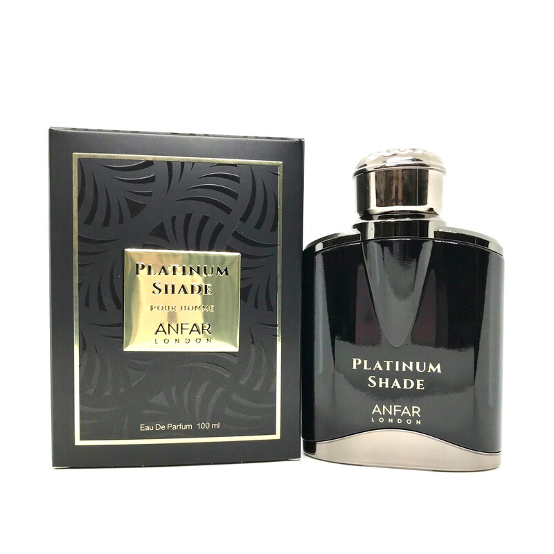 Anfar Men's Platinum Shade EDP Spray 3.4 oz Fragrances 6292257588699