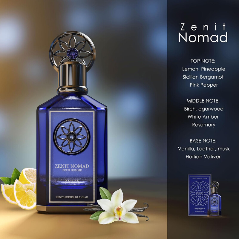Anfar Men's Zenit Nomad Extrait de Parfum Spray 3.4 oz Fragrances