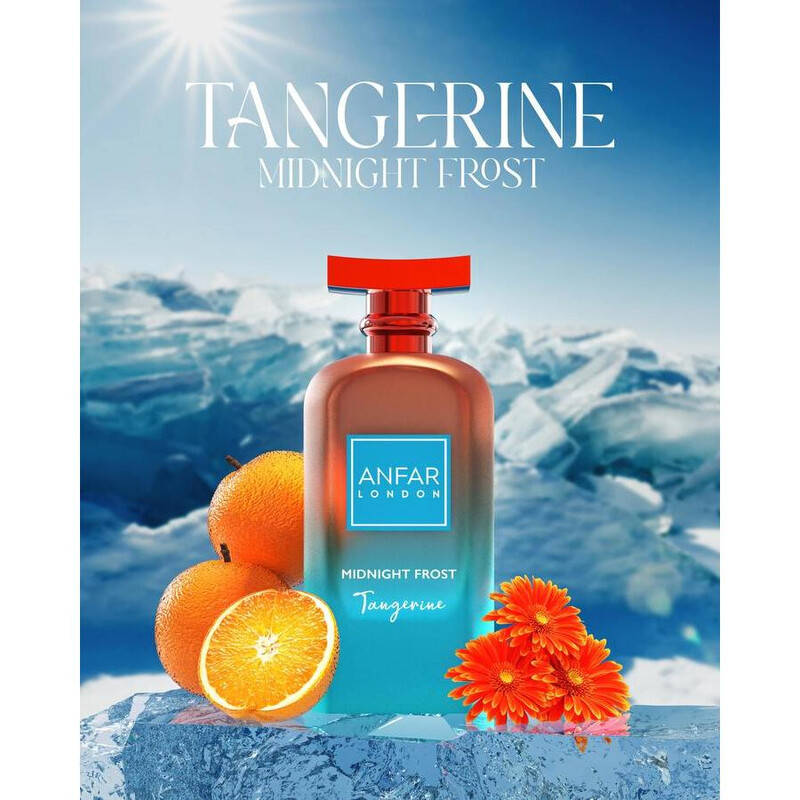 Anfar Unisex Midnight Frost Tangerine Extrait de Parfum Spray 3.4 oz Fragrances 6294022301380