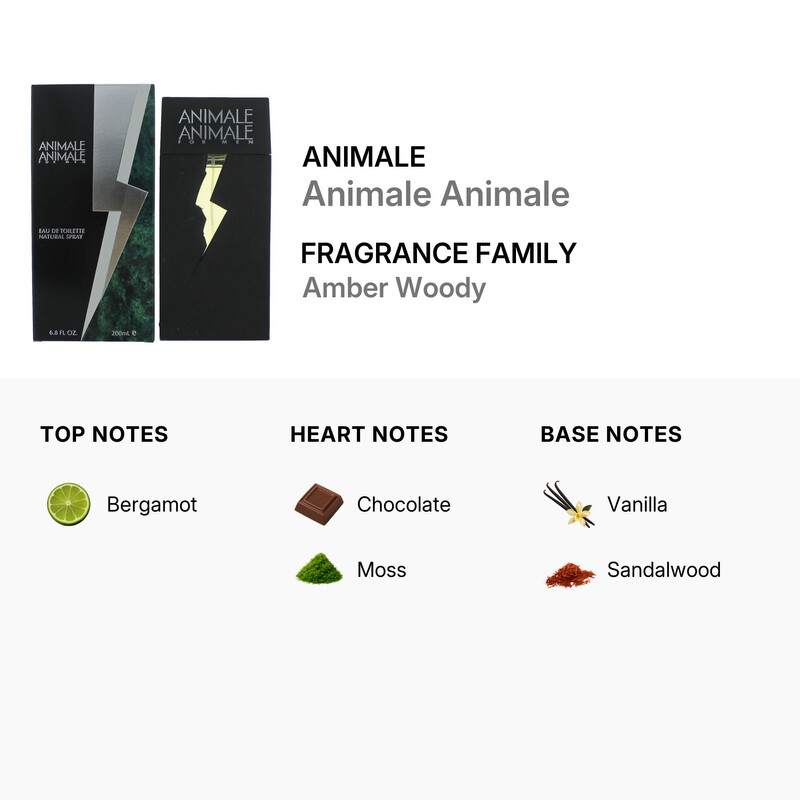 Animale Men's Animale Animale for Men EDT Spray 6.8 oz Fragrances