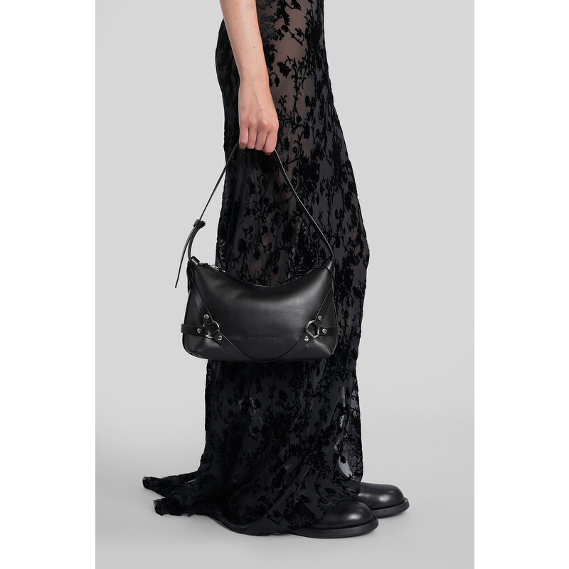 H*R様 ann demeulemeester レザーポーチ Ann Demeulemeester Tamar Shoulder Bag In Black Leather B0013258