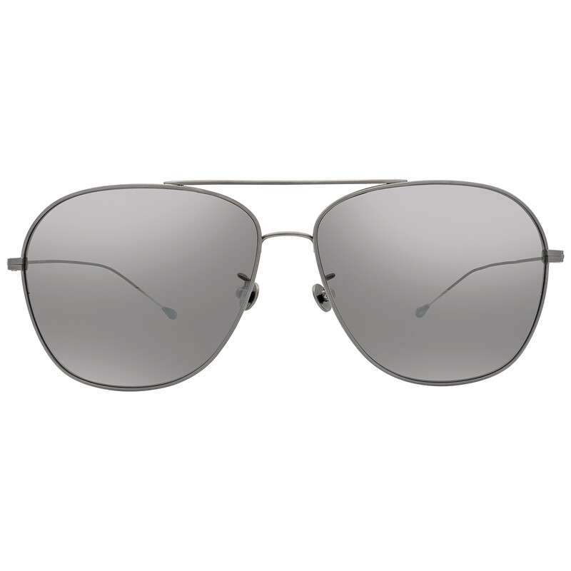 Ann Demeulemeester X Linda Farrow Silver Mirror Pilot Unisex