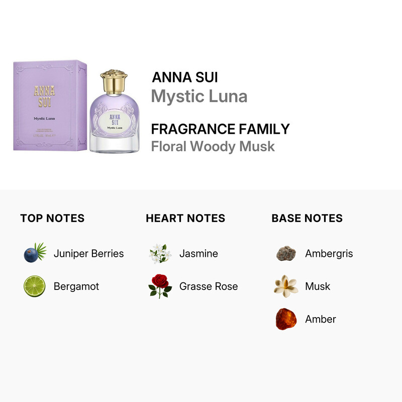 Anna Sui Ladies Mystic Luna EDP Spray 1.7 oz Fragrances 0