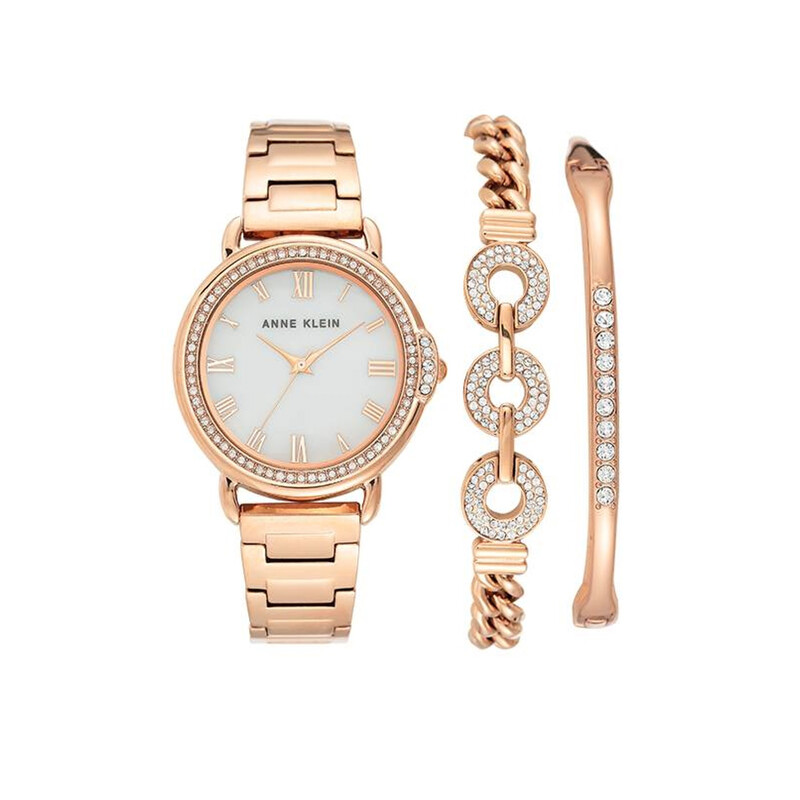 Anne Klein Quartz Crystal Ladies Premium Crystal Accented  display picture 1