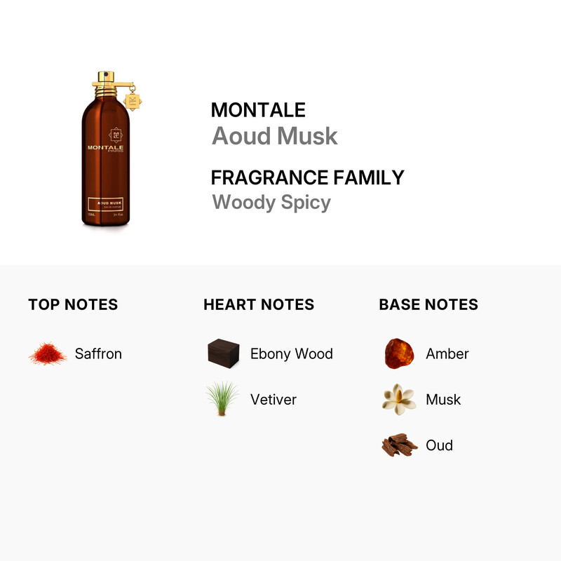 Montale Aoud Musk / Montale EDP Spray 3.3 oz (100 ml) (u