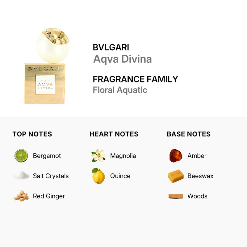 Bvlgari Aqua Divina by Bvlgari EDT Spray 2.2 oz (65 ml) (w