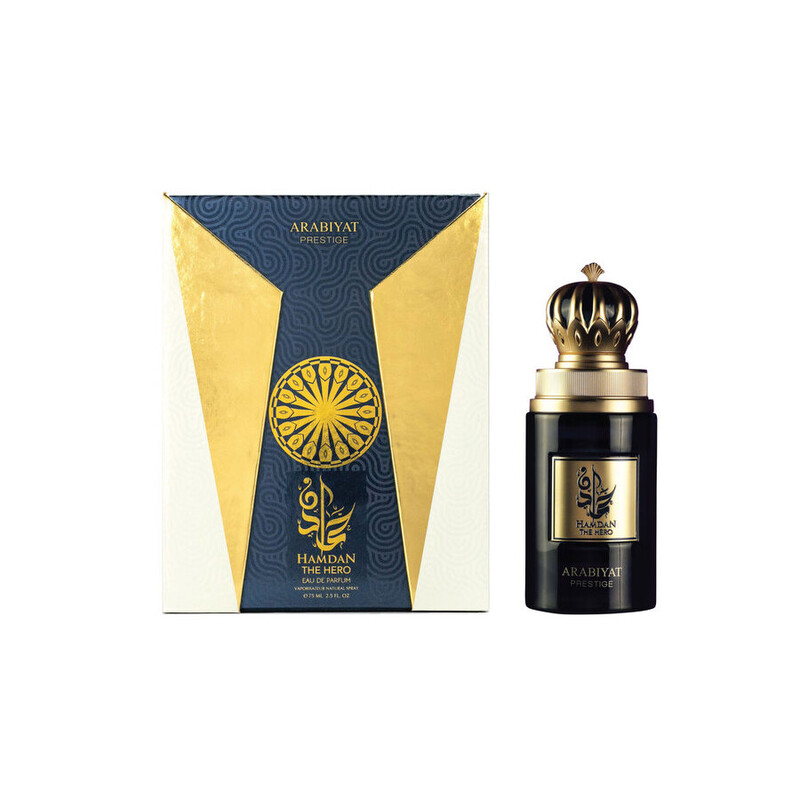 Arabiyat Prestige Men's Hamdan The Hero EDP Spray 2.5 oz Fragrances 6290361910467